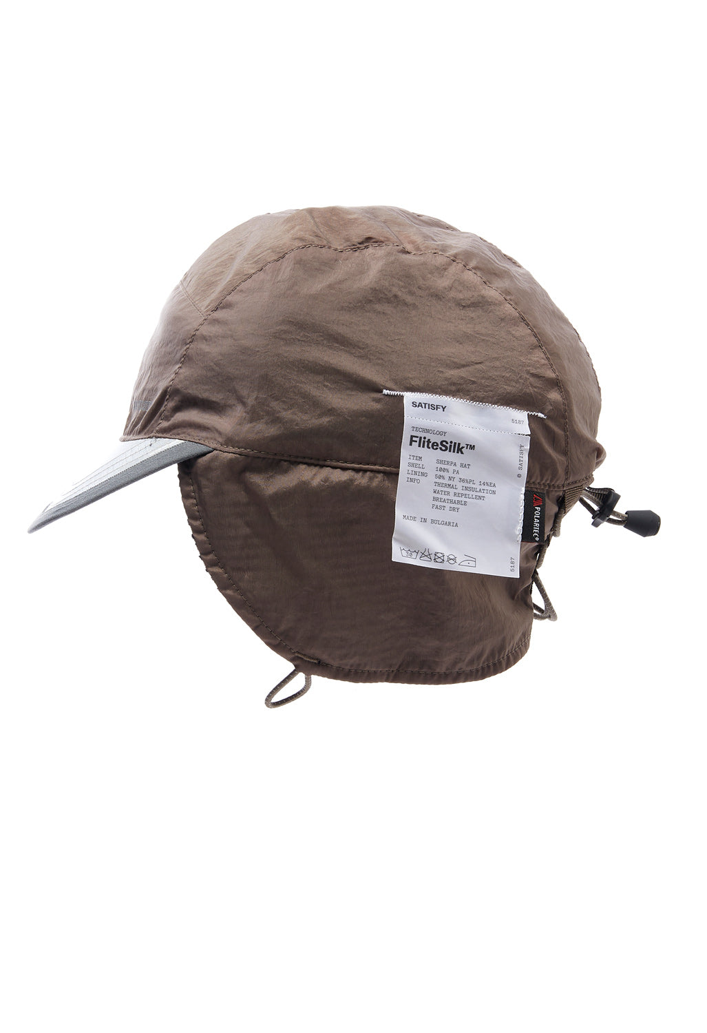 Satisfy Men's FliteSilk Sherpa Hat - Taupe