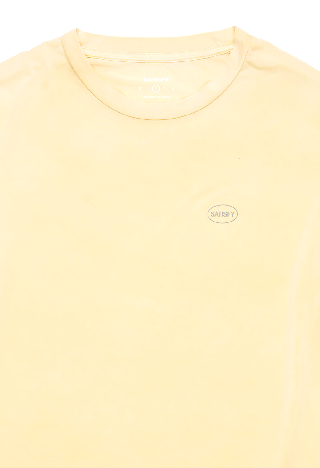 Satisfy Men's AuraLite Long Tee - Mineral Yellow