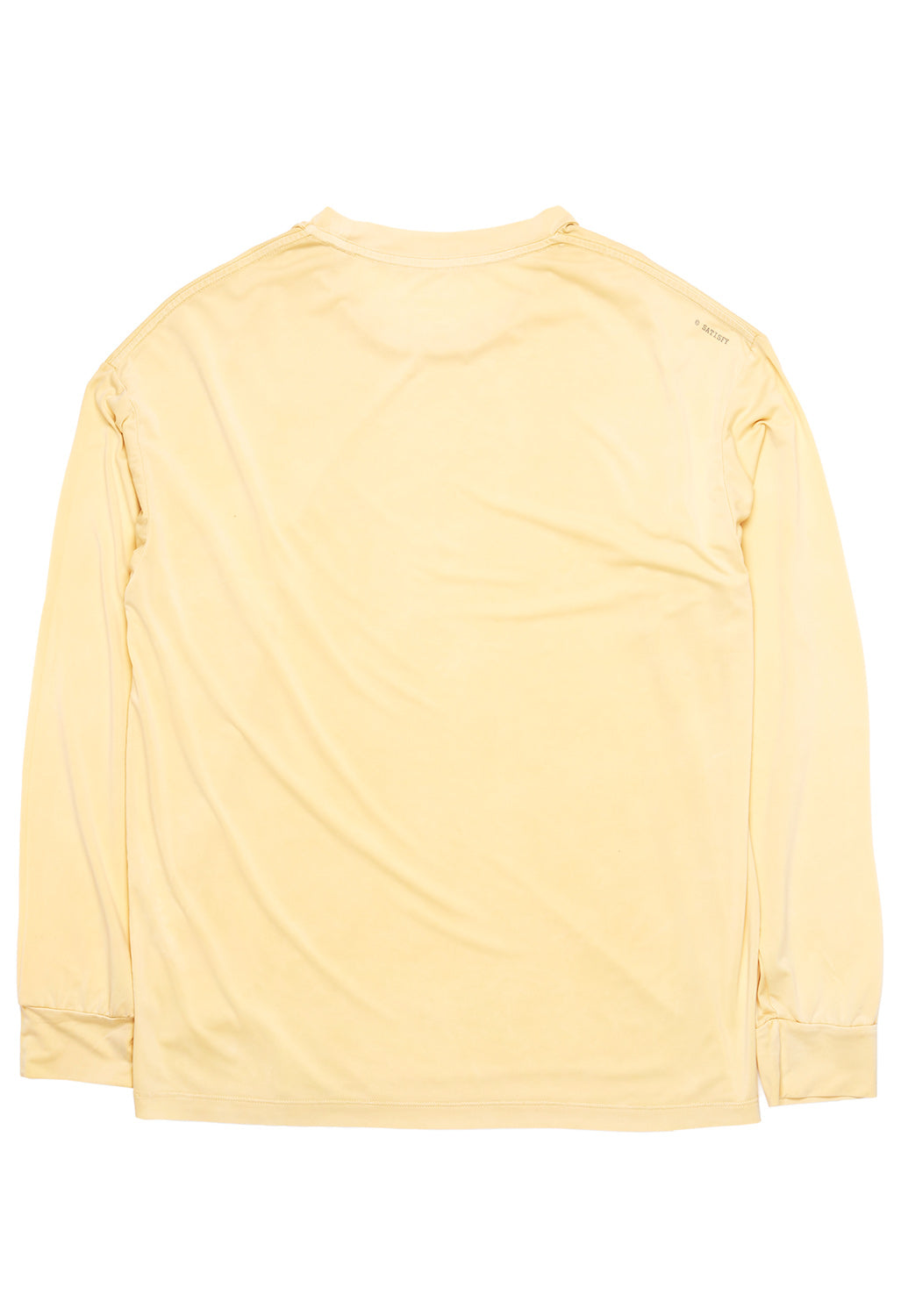 Satisfy Men's AuraLite Long Tee - Mineral Yellow