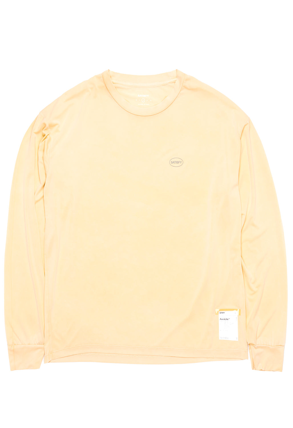 Satisfy Men's AuraLite Long Tee - Mineral Yellow