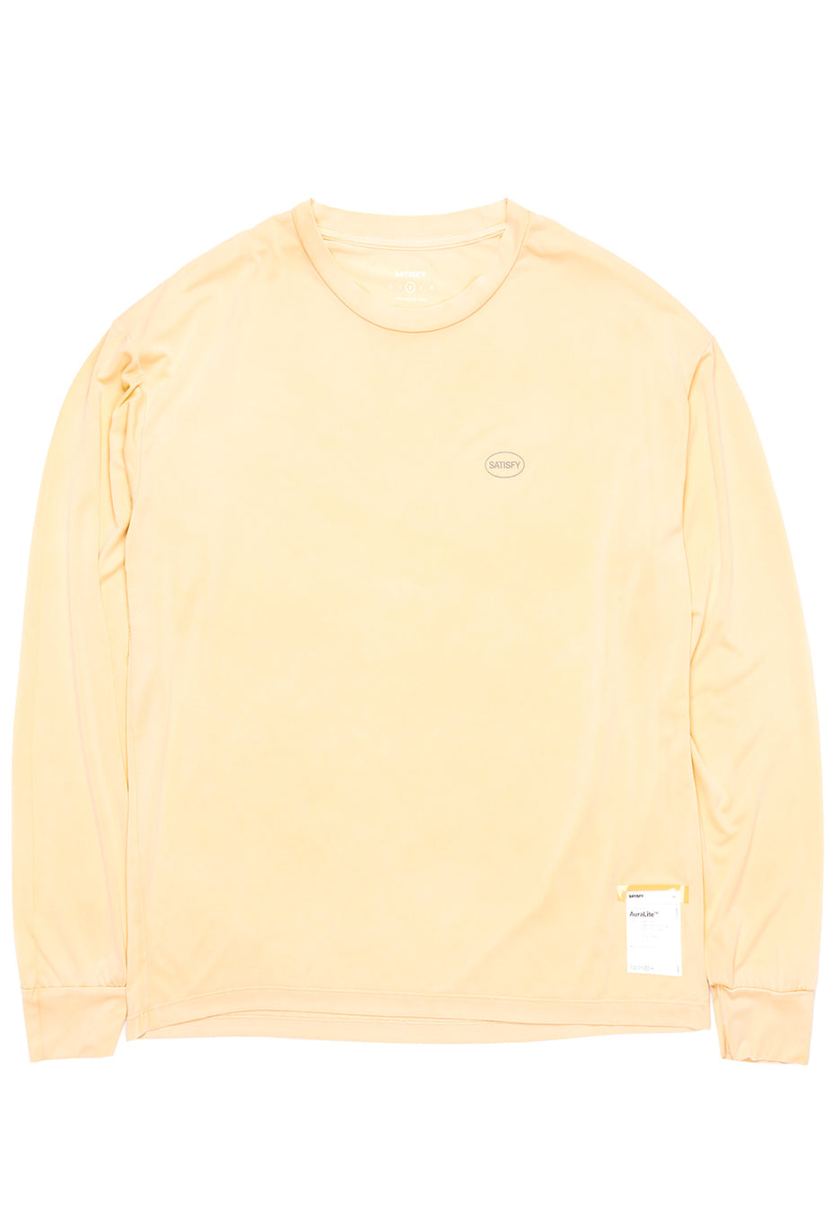 Satisfy Men's AuraLite Long Tee - Mineral Yellow