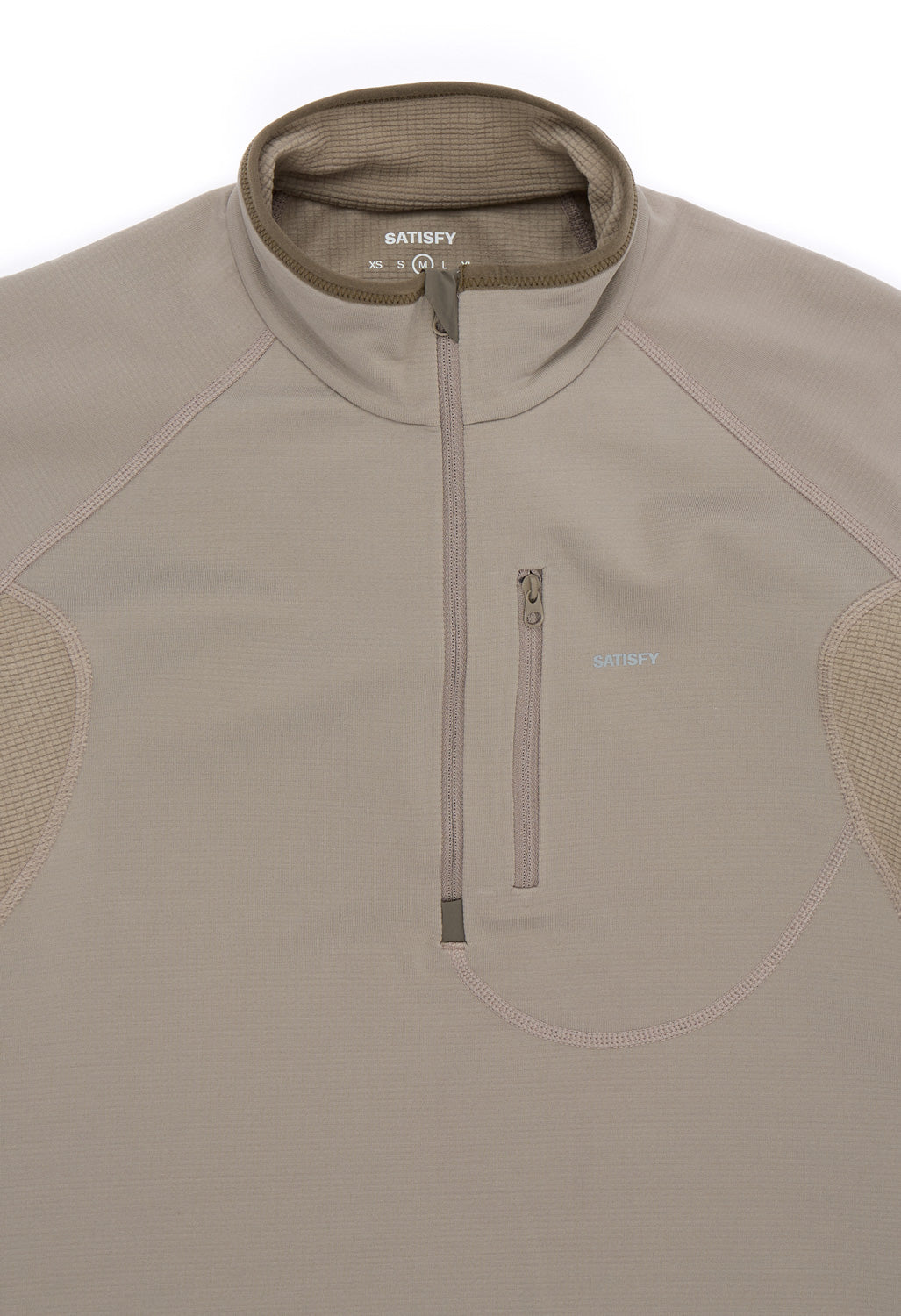 Satisfy Men's FuzzFleece Half-Zip Fleece - Rock Ridge