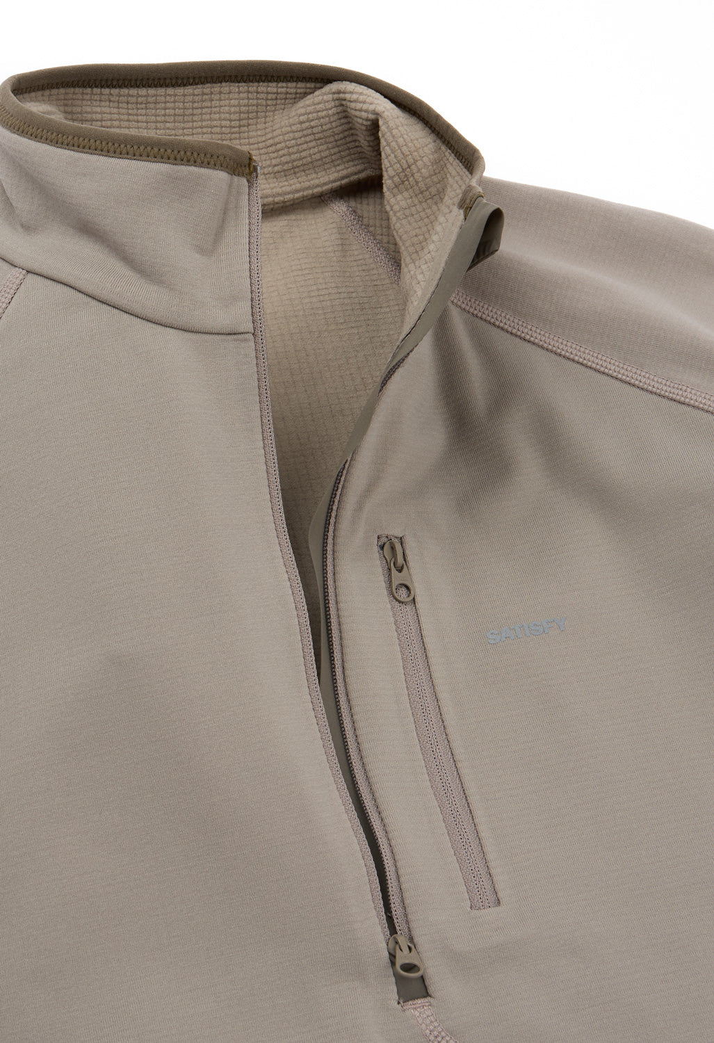 Satisfy Men's FuzzFleece Half-Zip Fleece - Rock Ridge