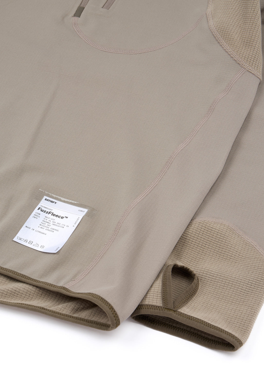 Satisfy Men's FuzzFleece Half-Zip Fleece - Rock Ridge