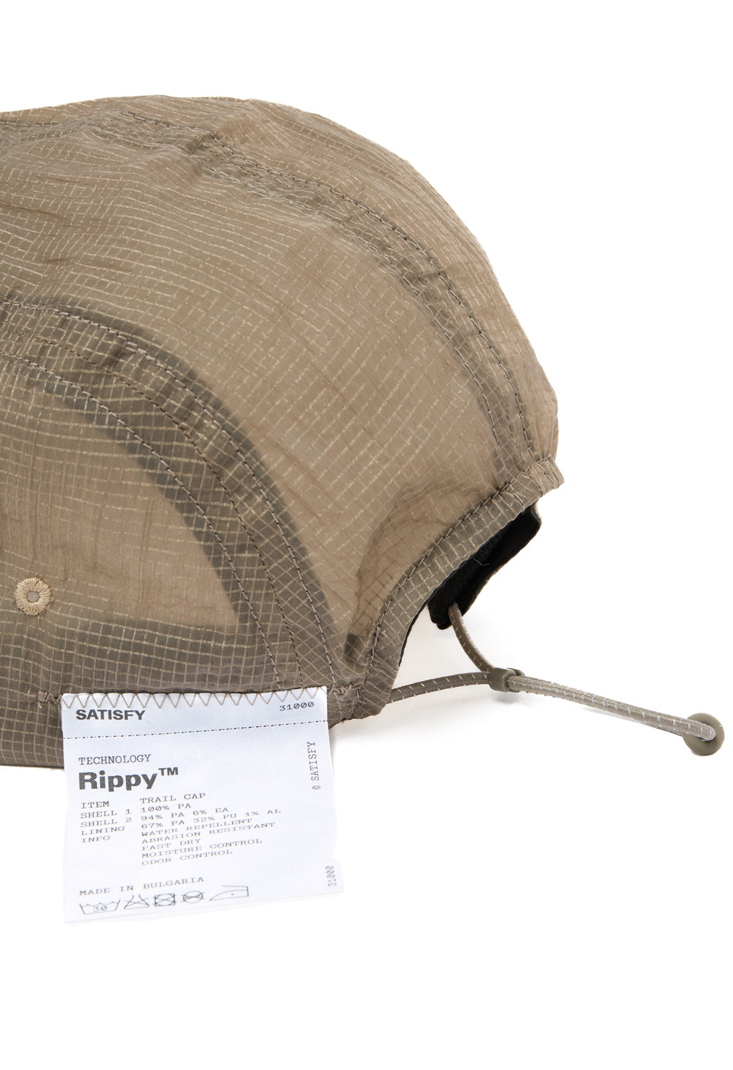 Satisfy Rippy Trail Cap - Shitake