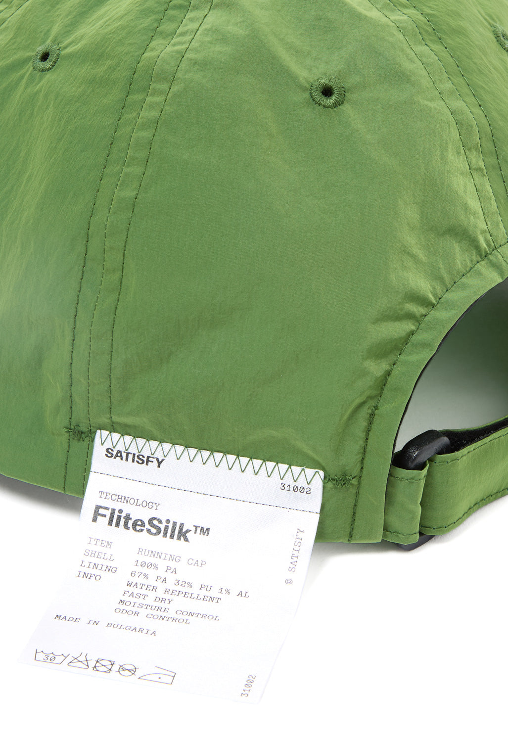 Satisfy FliteSilk Running Cap - Green