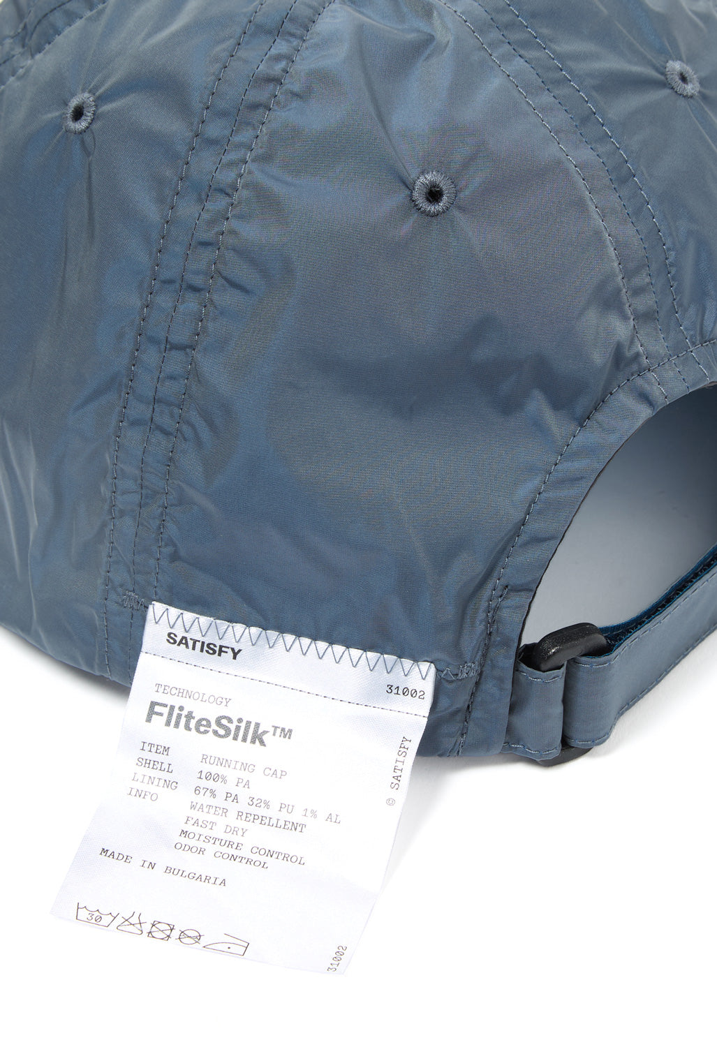 Satisfy FliteSilk Running Cap - Blue – Outsiders Store UK