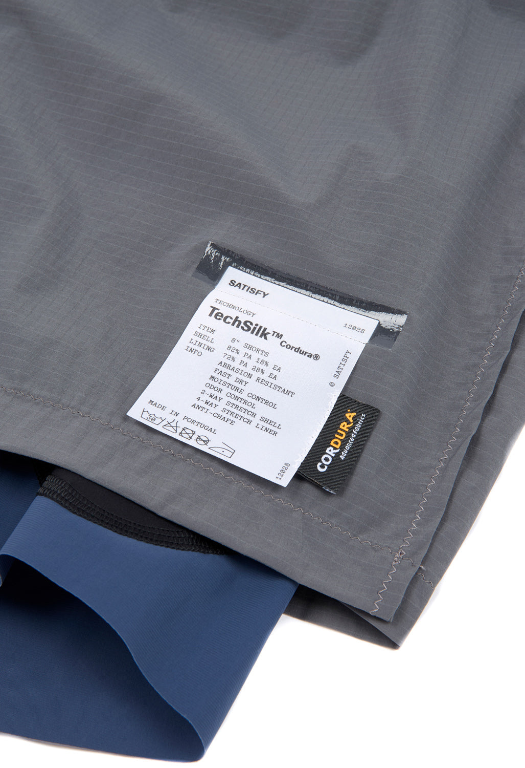 Satisfy TechSilk Cordura 8" Shorts - Stone