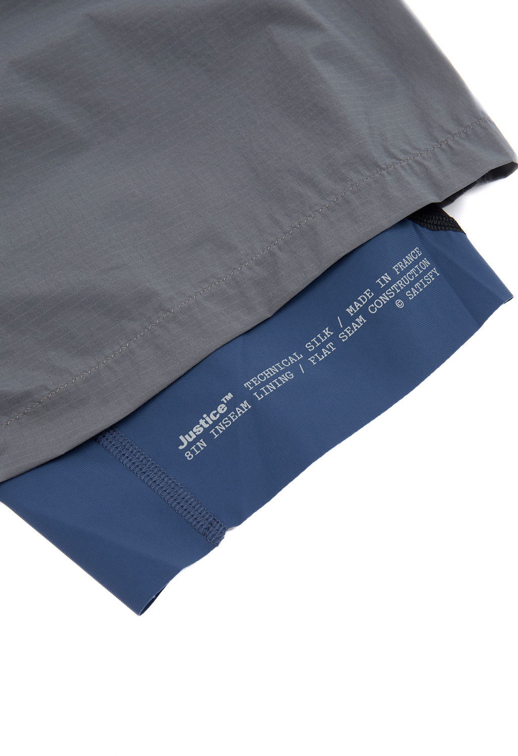 Satisfy TechSilk Cordura 8" Shorts - Stone