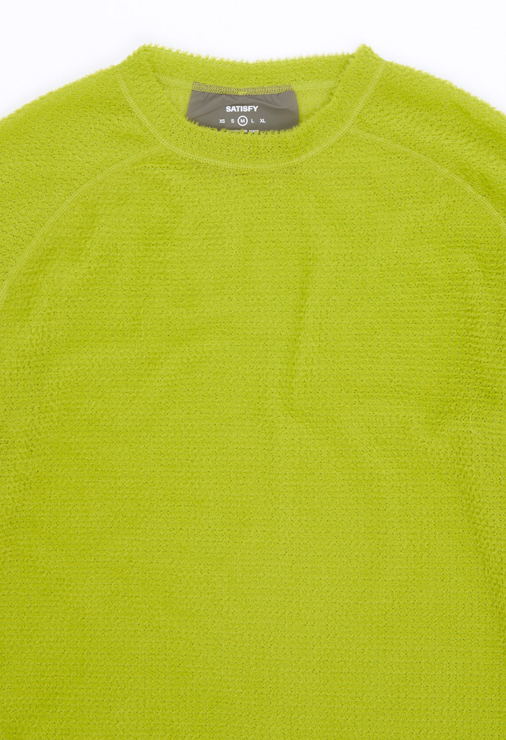 Satisfy Men's FuzzFleece AD Long Sleeve T-Shirt - Grenoble Green