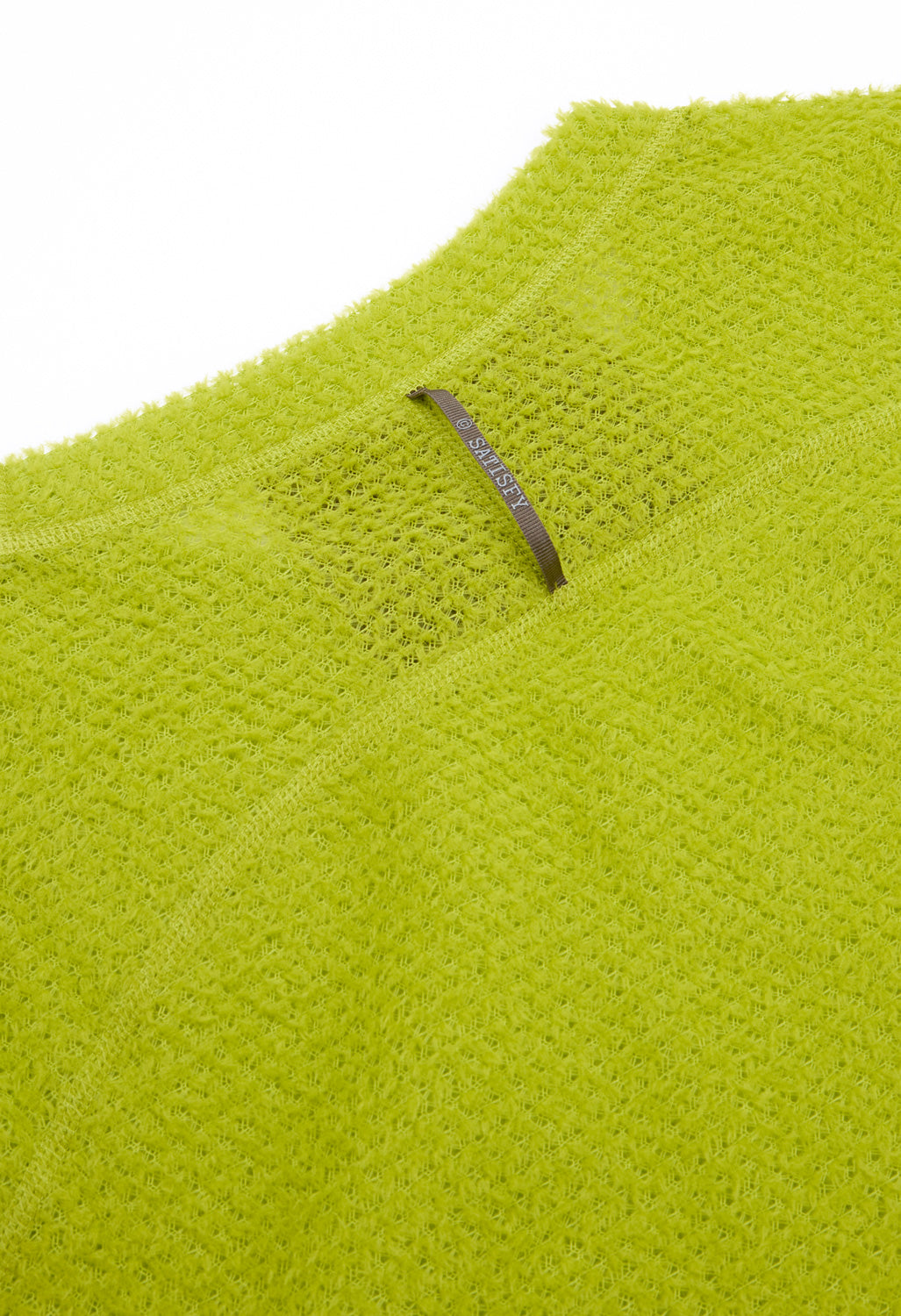 Satisfy Men's FuzzFleece AD Long Sleeve T-Shirt - Grenoble Green