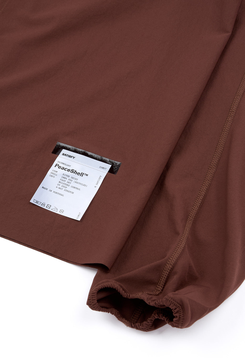 Satisfy Men's PeaceShell River Shirt - Rocky Road