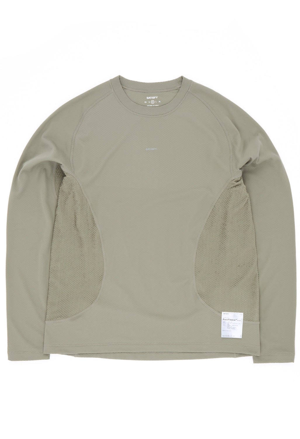 Satisfy Men's FuzzFleece Octa Long Sleeve T-Shirt - Vetiver
