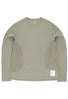 Satisfy Men's FuzzFleece Octa Long Sleeve T-Shirt - Vetiver