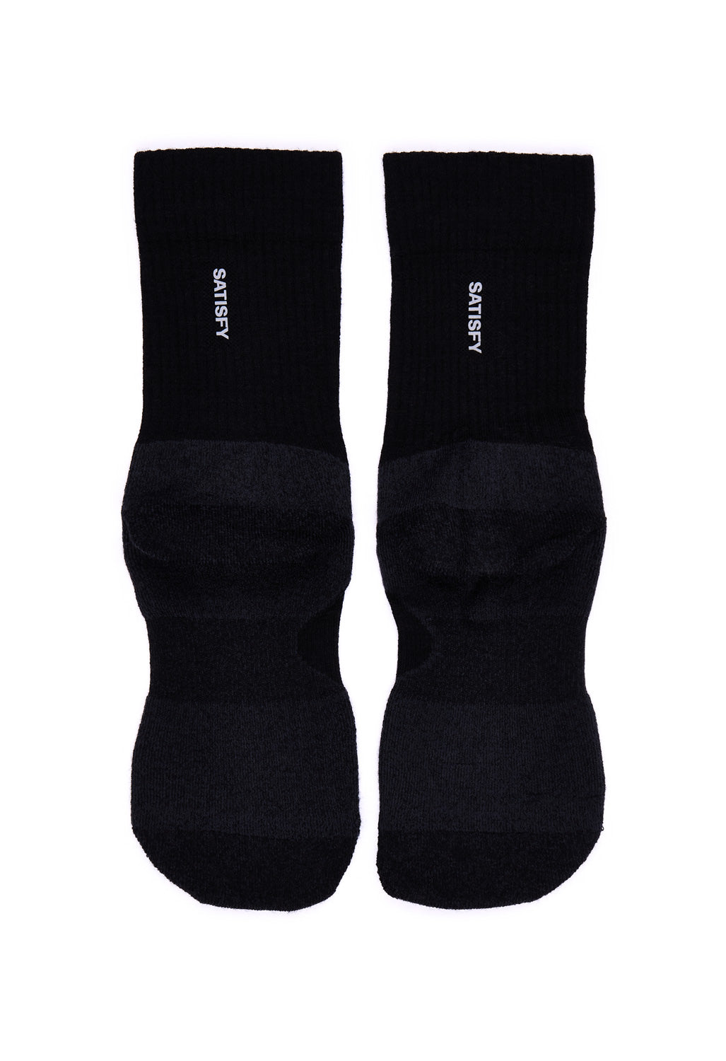 Satisfy Merino Nylon Tube Socks - Black
