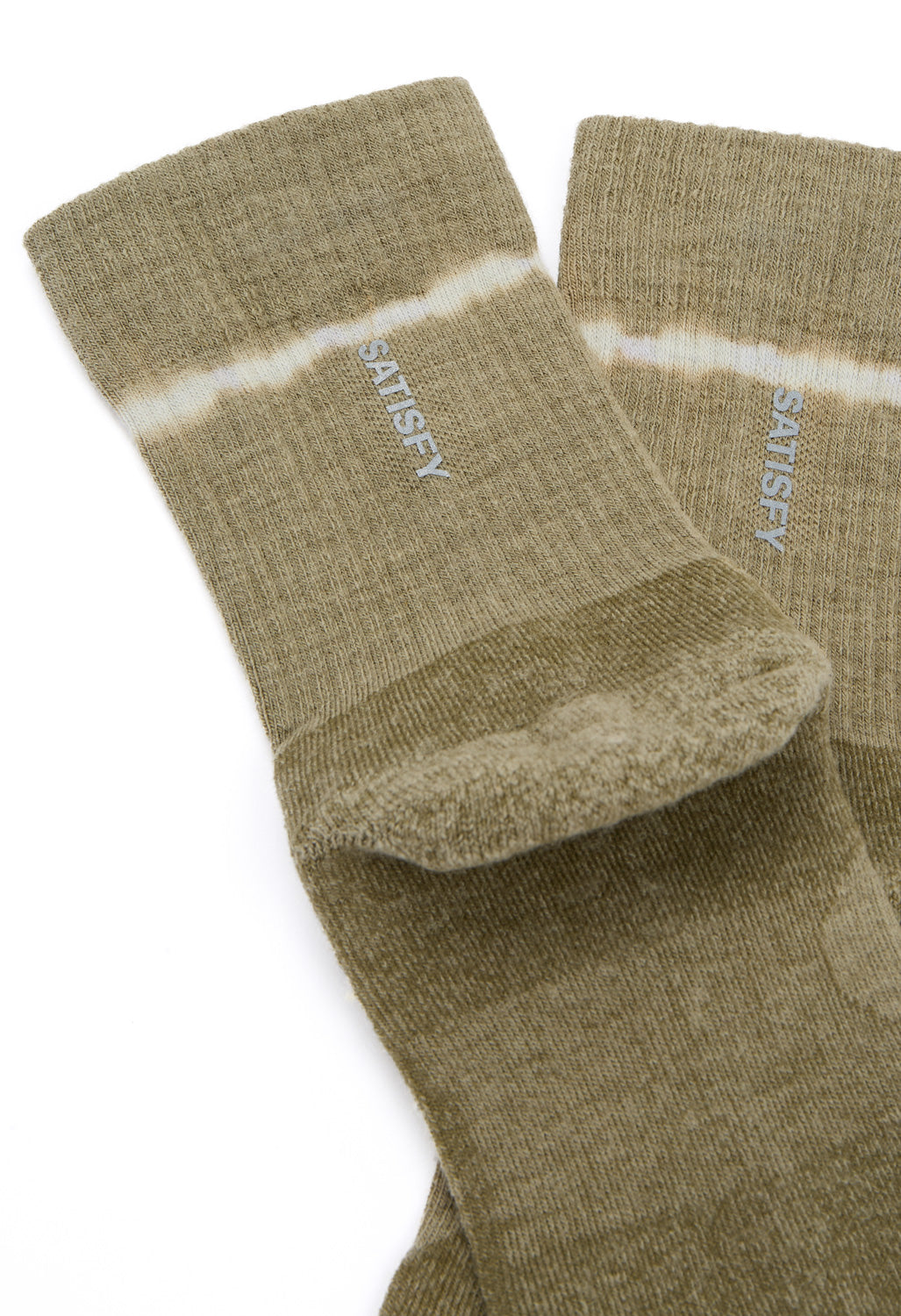 Satisfy Merino Nylon Tube Socks - Tie-Dye Covert Green