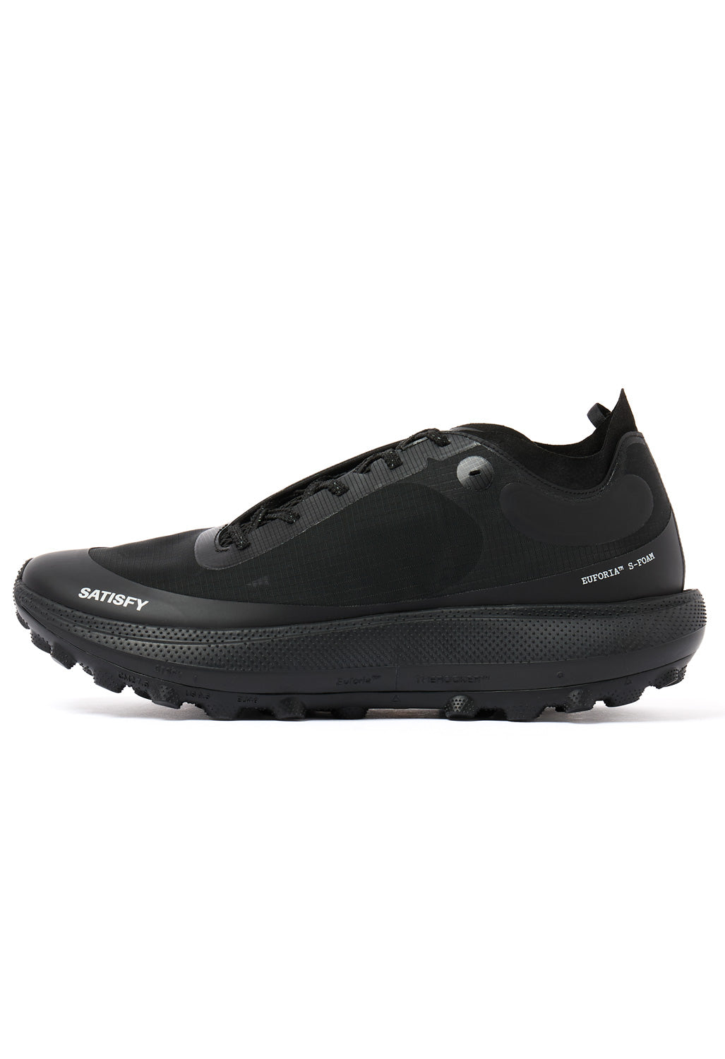 Satisfy The Rocker Trainers - Jet Black