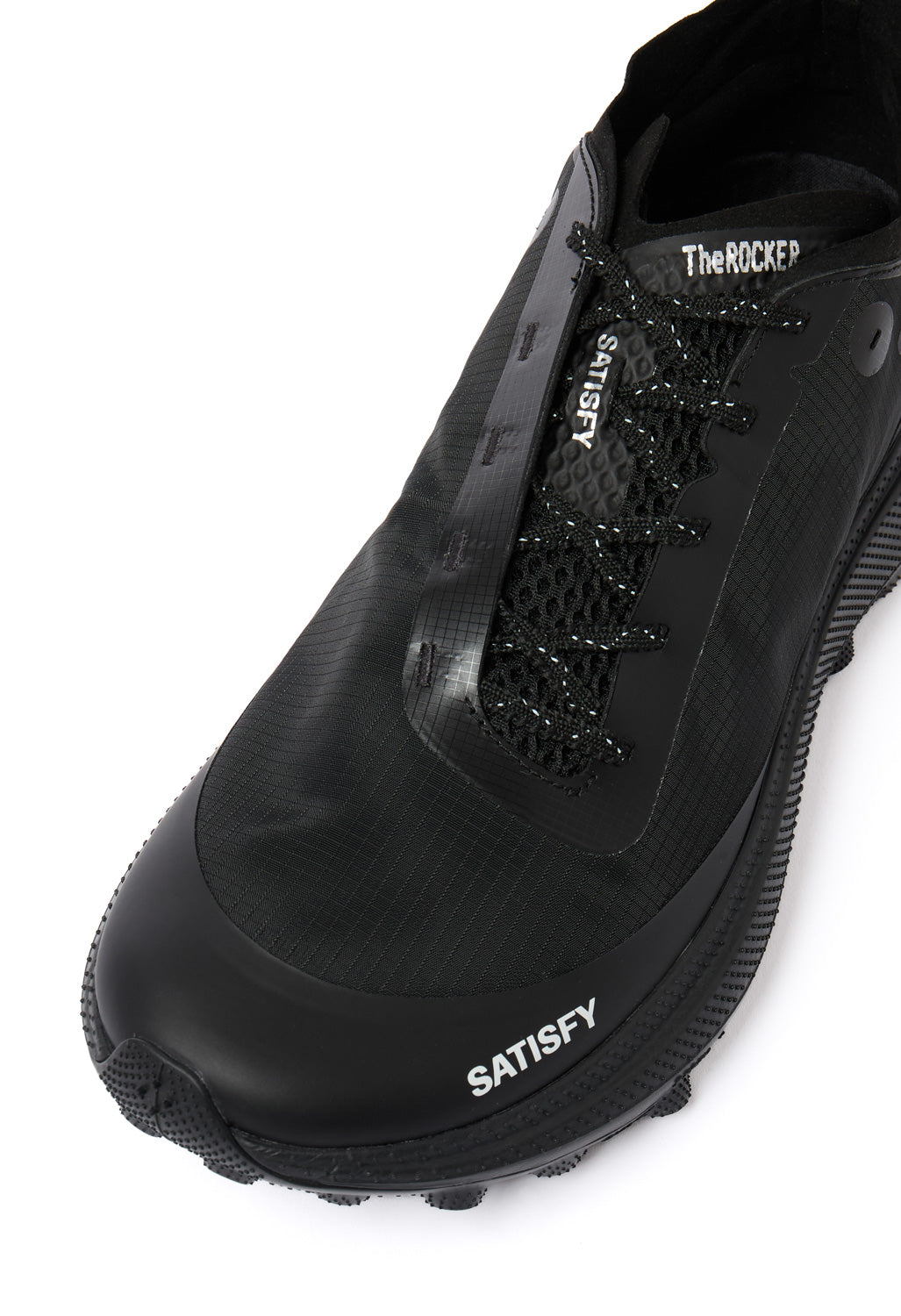 Satisfy The Rocker Trainers - Jet Black
