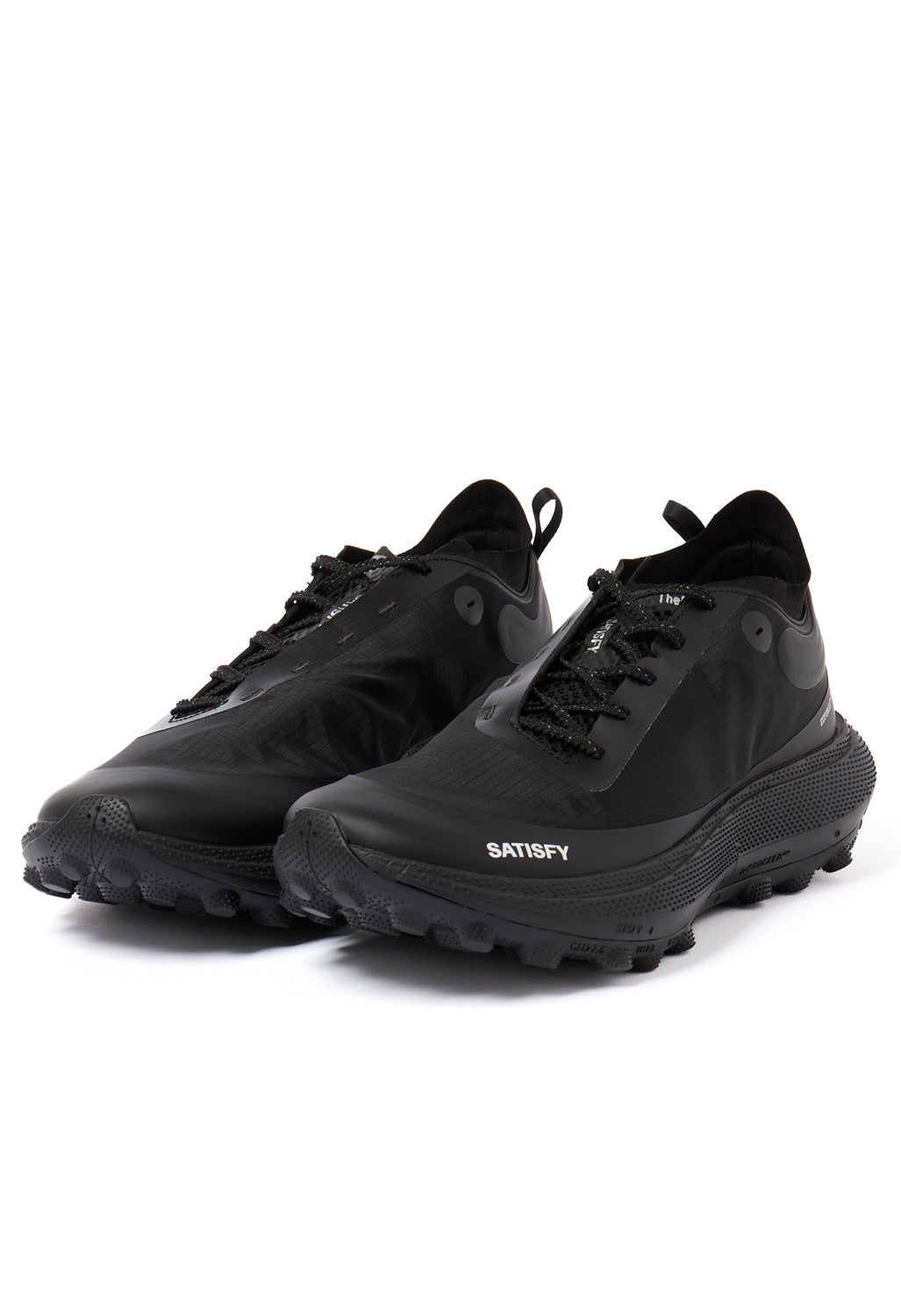 Satisfy The Rocker Trainers - Jet Black