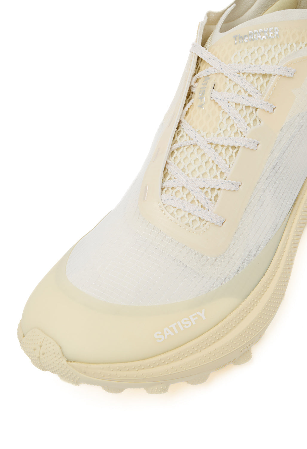 Satisfy The Rocker Trainers - Antique White – Outsiders Store UK