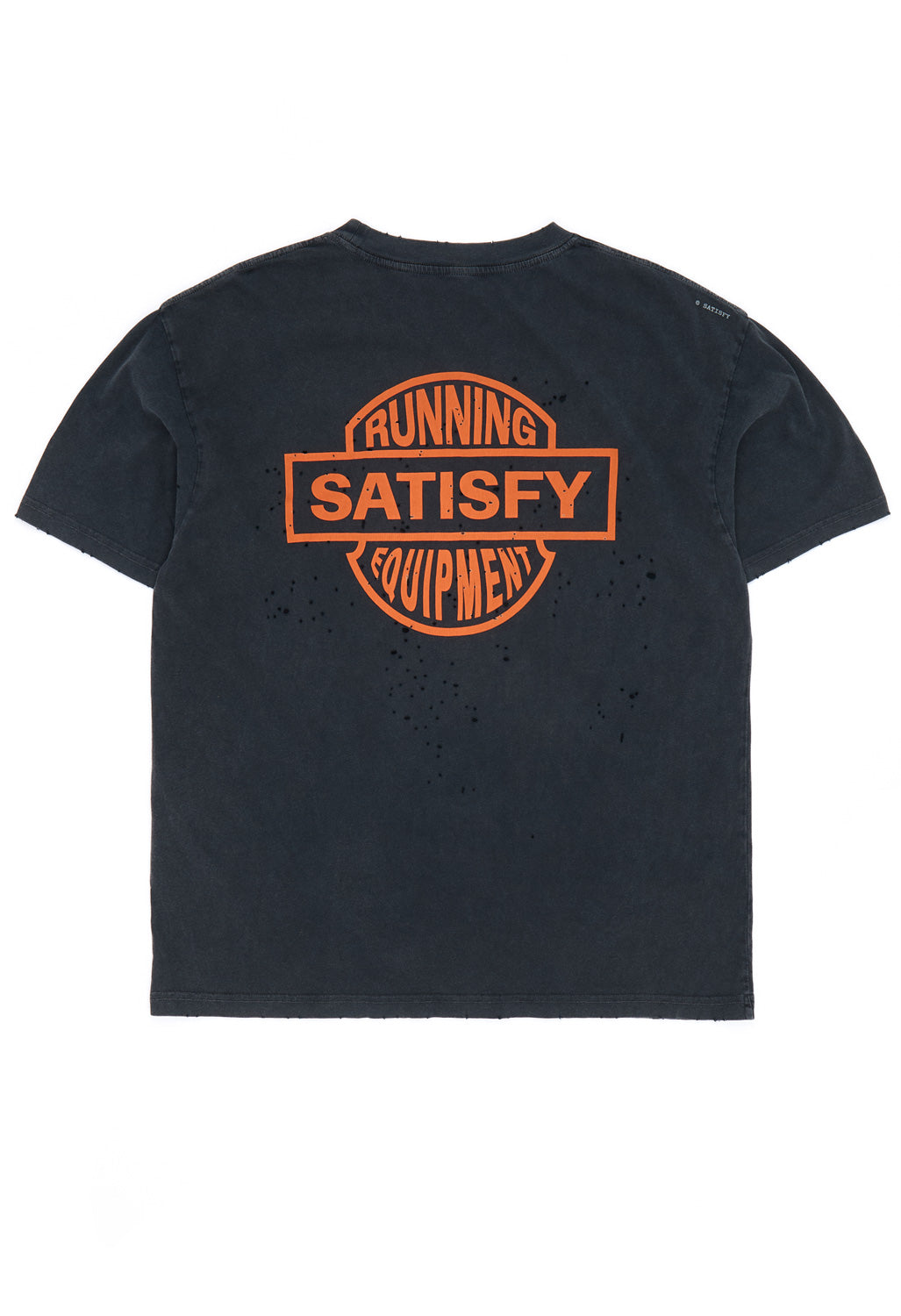 Satisfy Men's MothTech T-Shirt - Aged Black