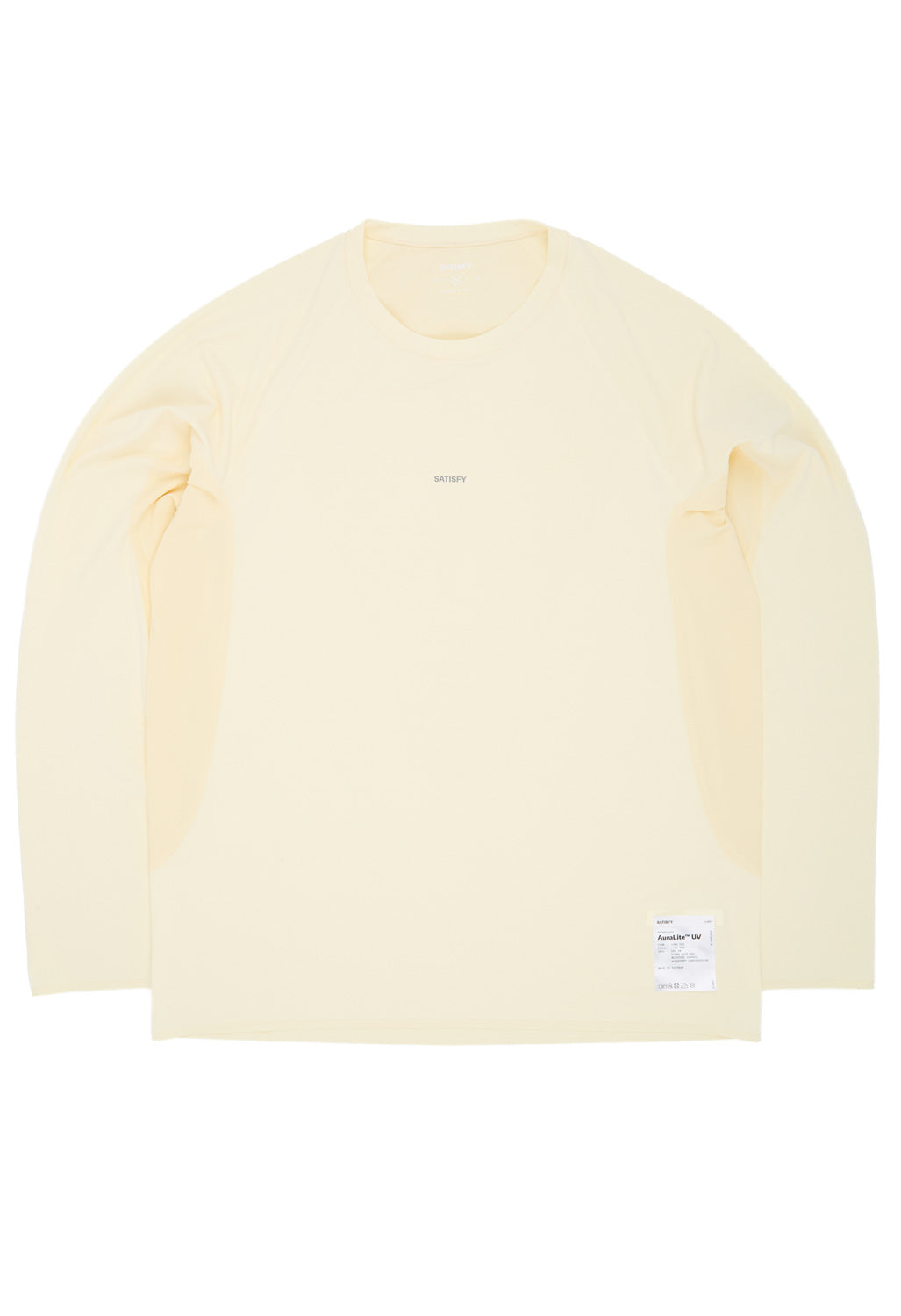 Satisfy Men's AuraLite UV Long Tee - Transparent Yellow