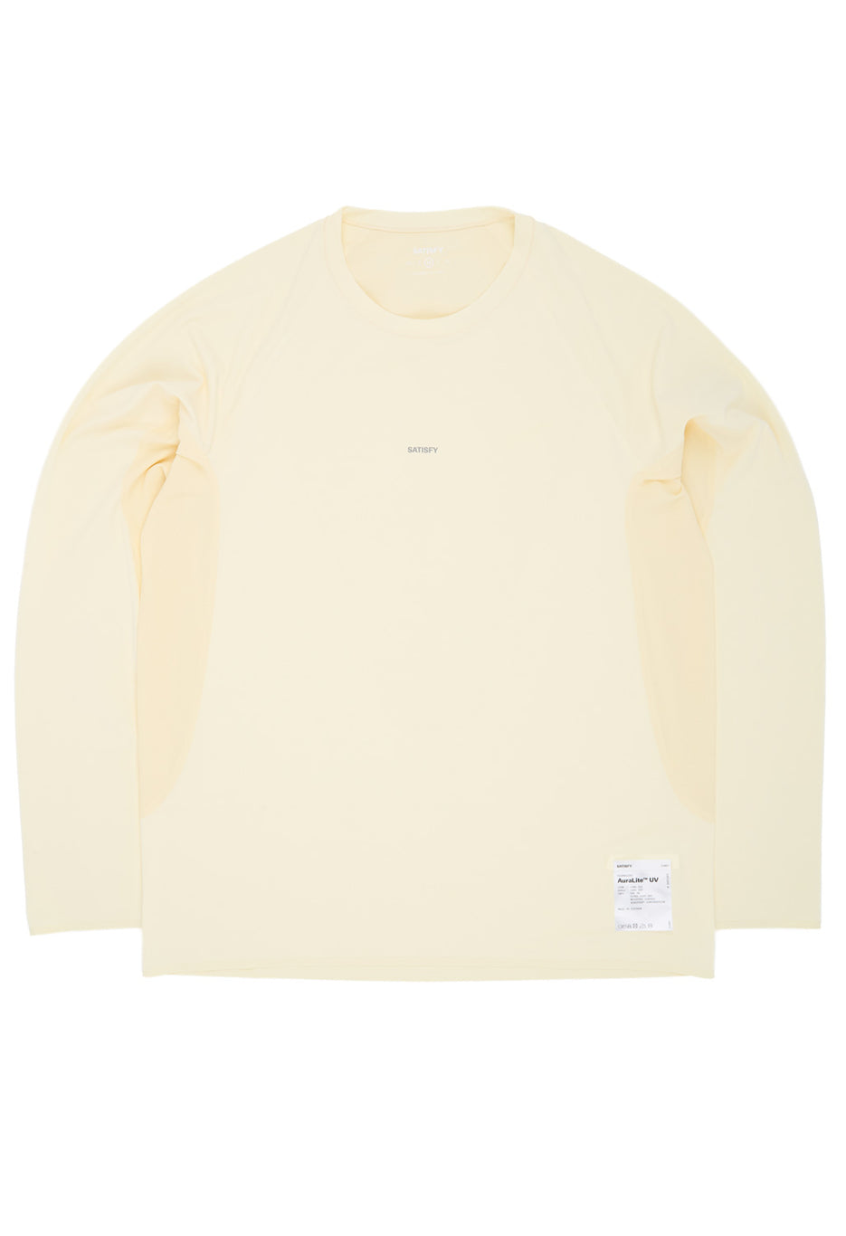 Satisfy Men's AuraLite UV Long Tee - Transparent Yellow
