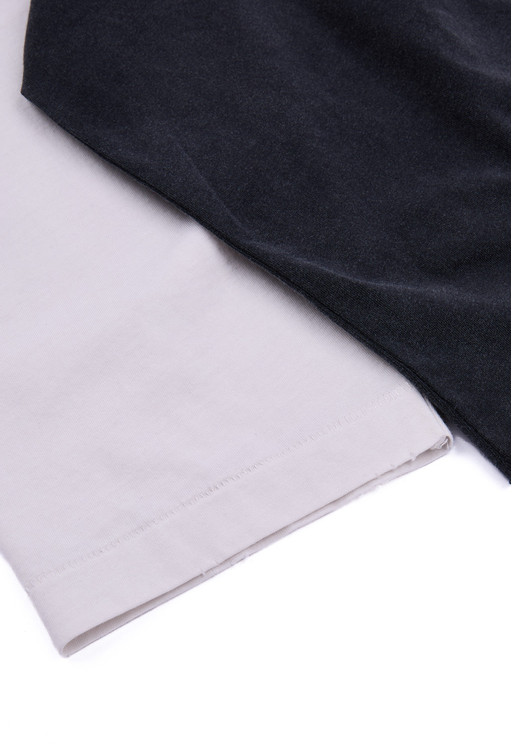Satisfy Men's MothTech Baseball Tee - Aged Black / Off-White