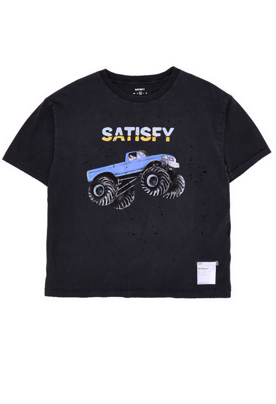 Satisfy MothTech T-Shirt - Aged Black