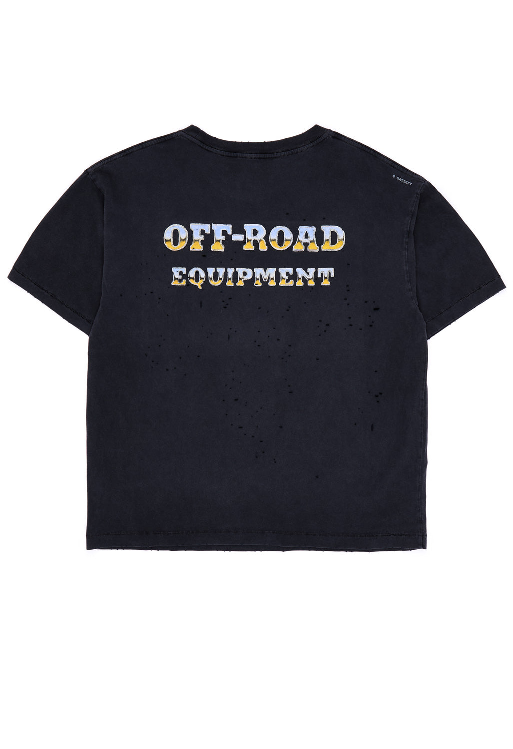 Satisfy MothTech T-Shirt - Aged Black