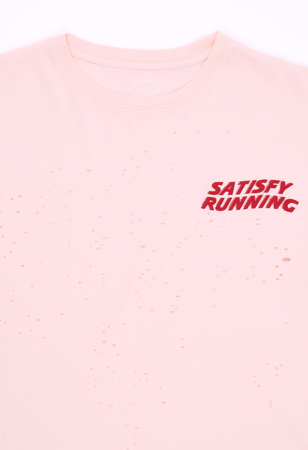 Satisfy Men's MothTech T-Shirt - Sun Bleached Rosewater