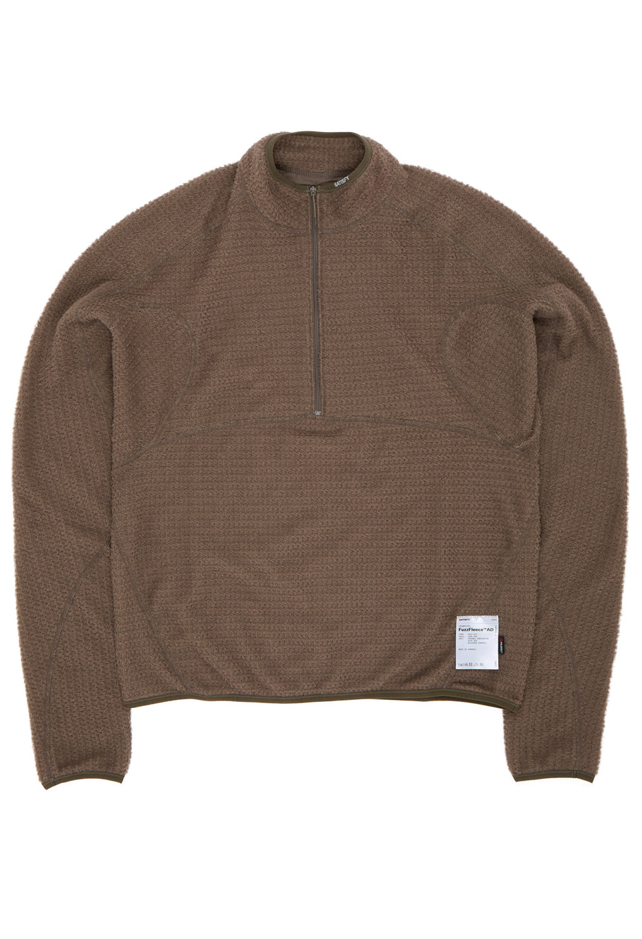 Satisfy Men's FuzzFleece AD Half Zip - Falcon