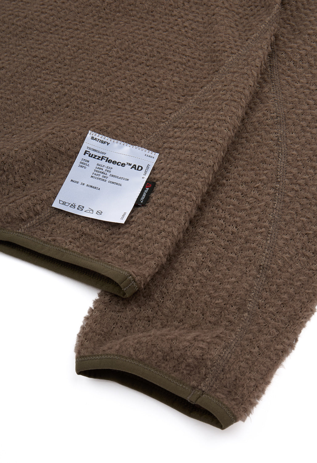 Satisfy Men's FuzzFleece AD Half Zip - Falcon