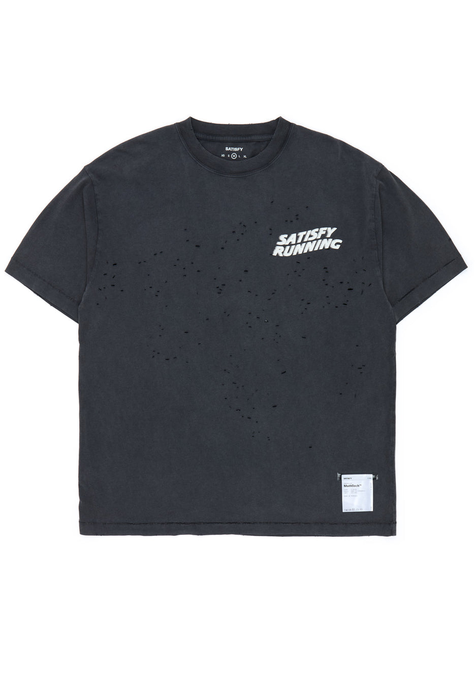 Satisfy Men's Mothtech T-shirt - Aged Black