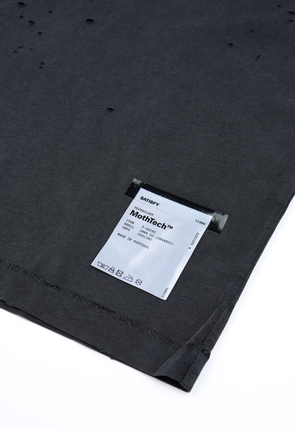 Satisfy Men's Mothtech T-shirt - Aged Black