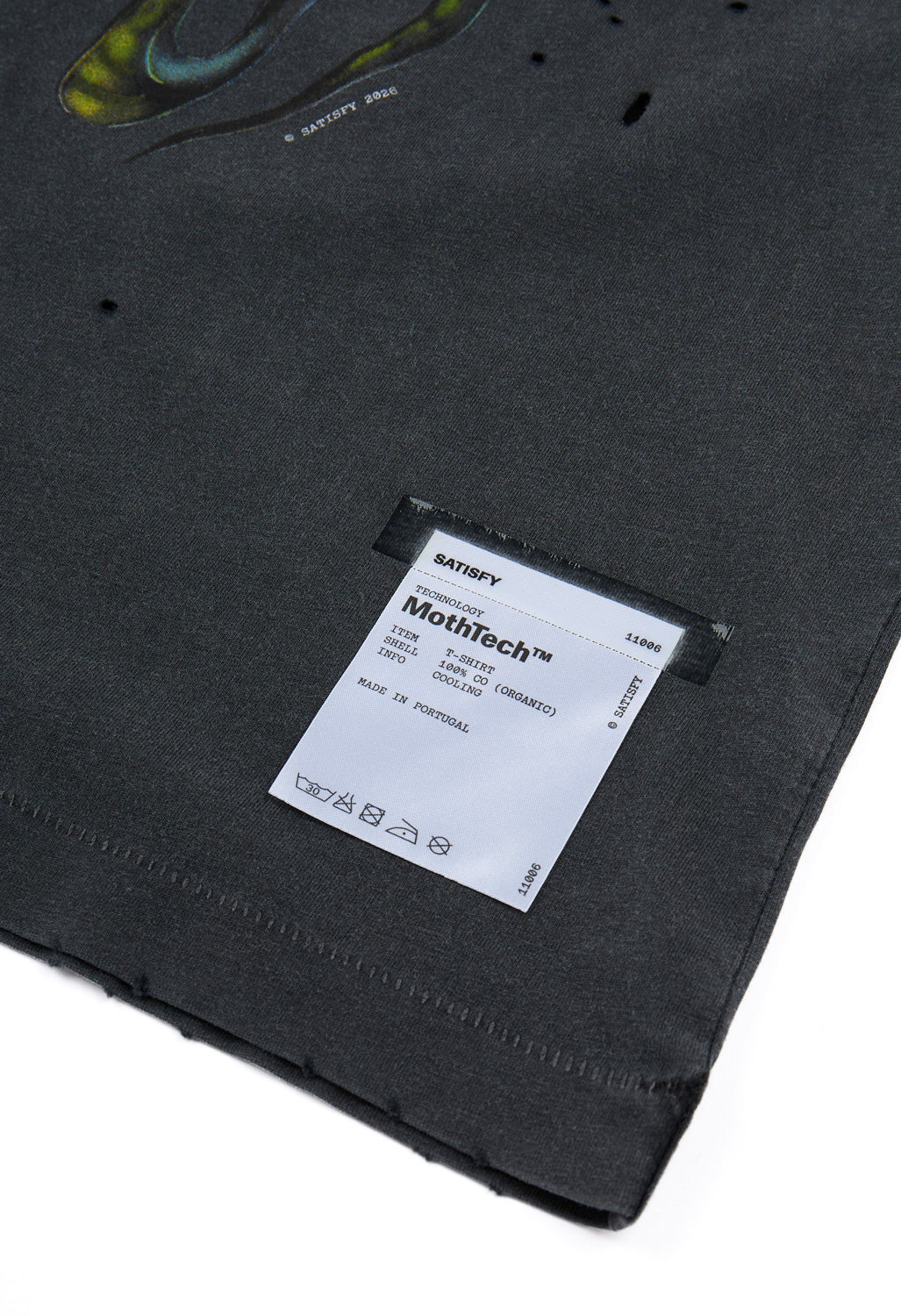 Satisfy Men's Mothtech T-shirt - Aged Black
