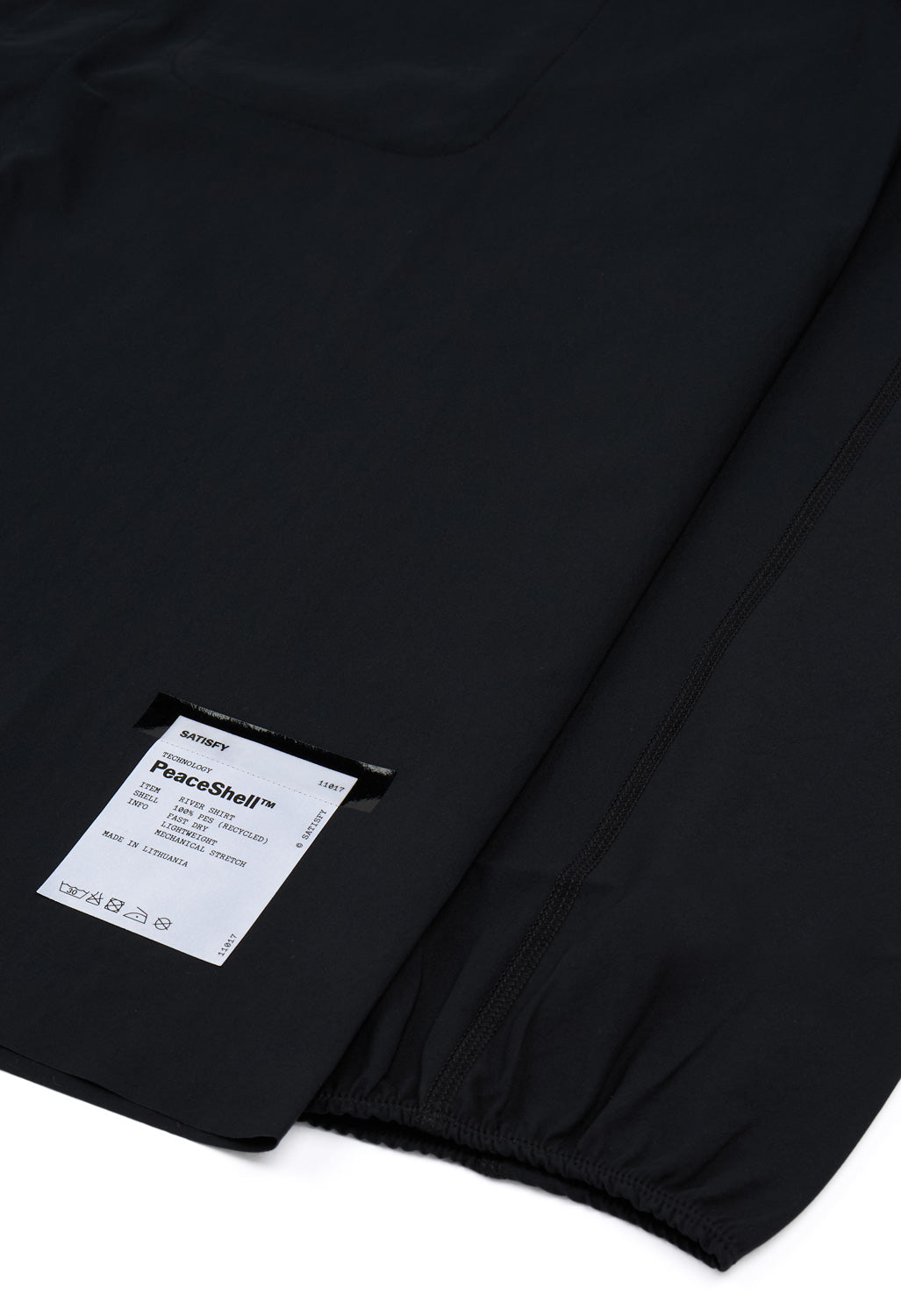 Satisfy Men's PeaceShell River Shirt - Black