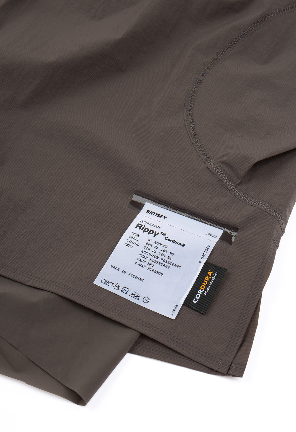 Satisfy Men's Rippy Cordura 5" Shorts - Subterranean