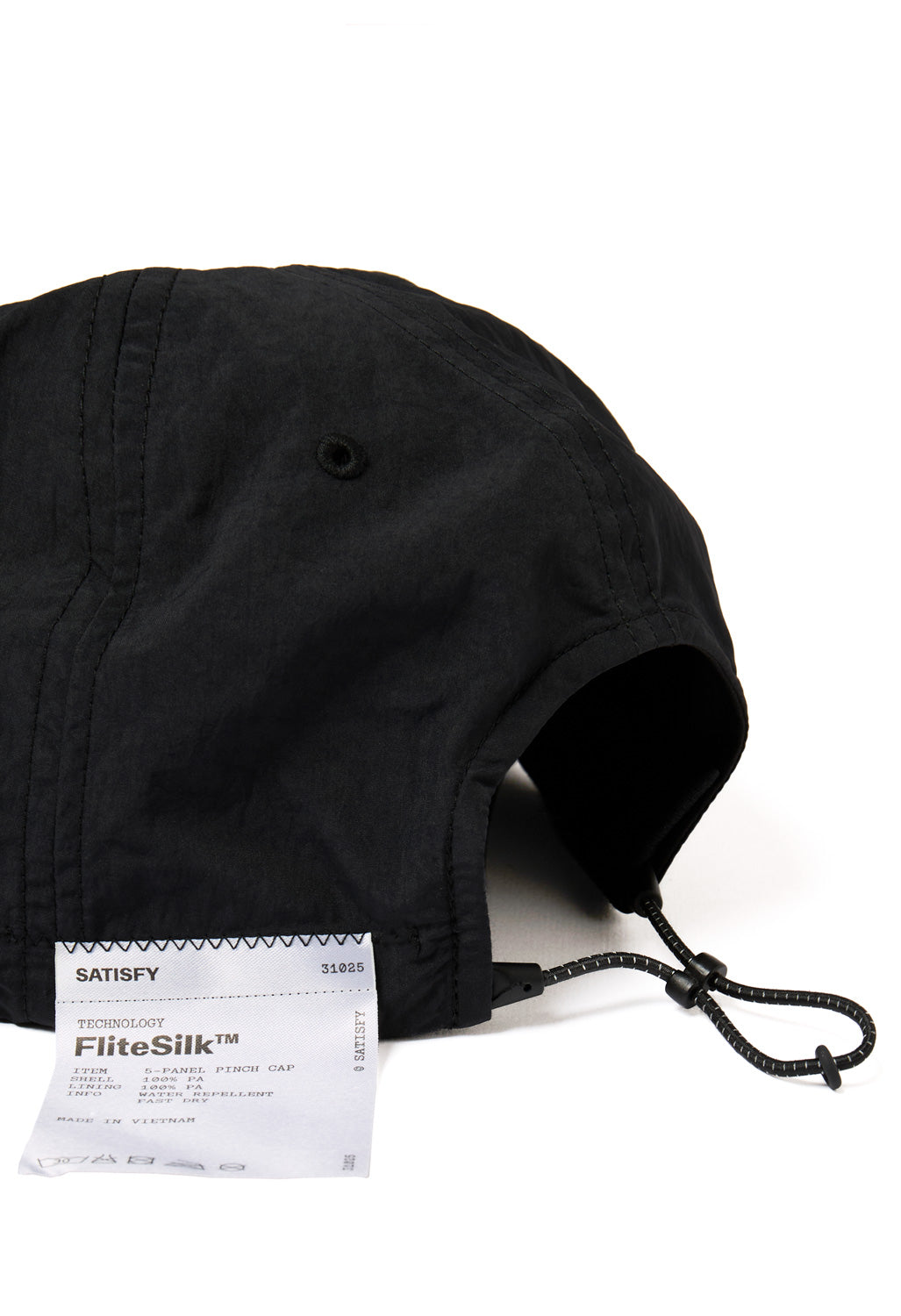 Satisfy FliteSilk Panel Cap - Black Eagle
