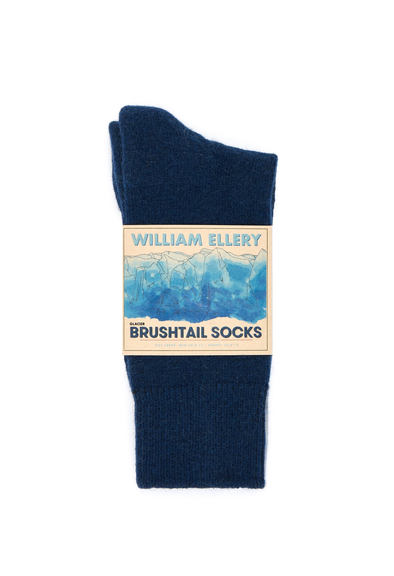 William Ellery Brushtail Socks - Glacier