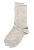 ROTOTO Low Guage Slub Crew Socks 0