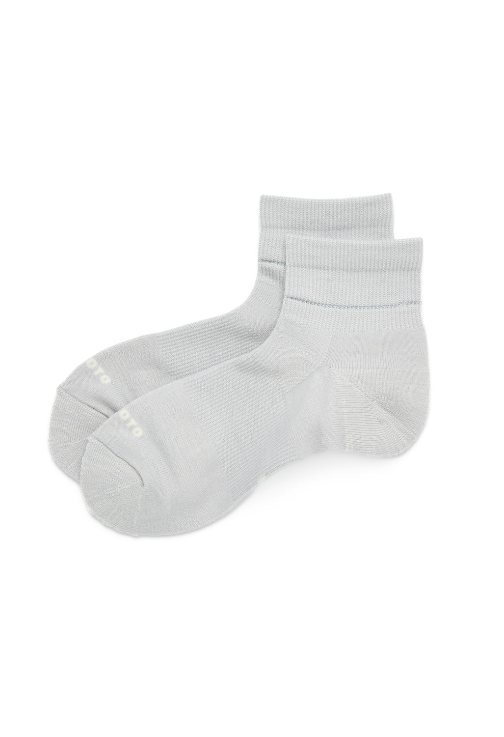 Rototo Allrounder Merino Ankle Socks - Light Grey