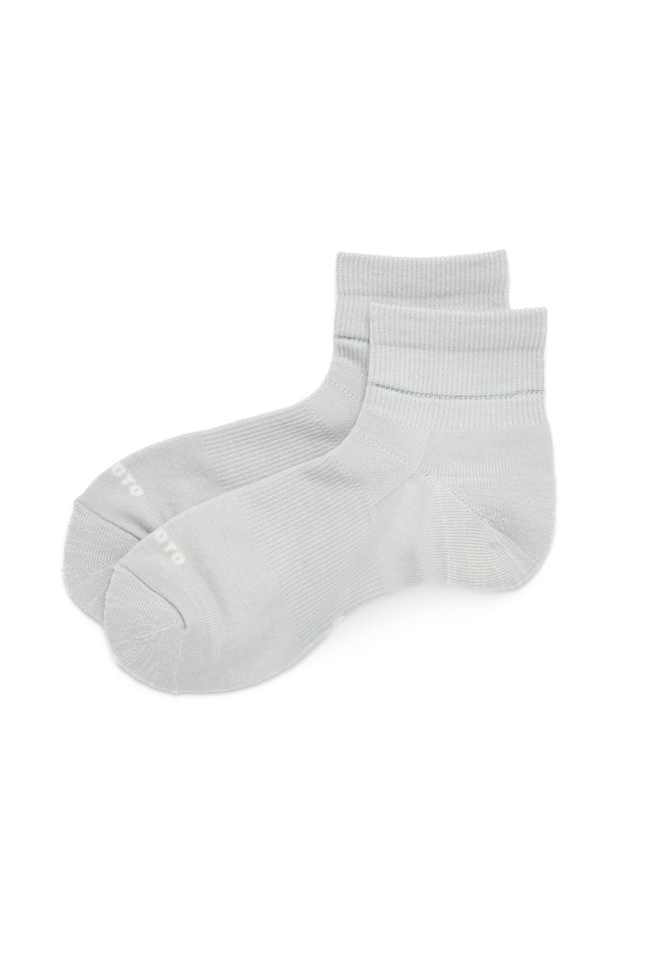 Rototo Allrounder Merino Ankle Socks - Light Grey