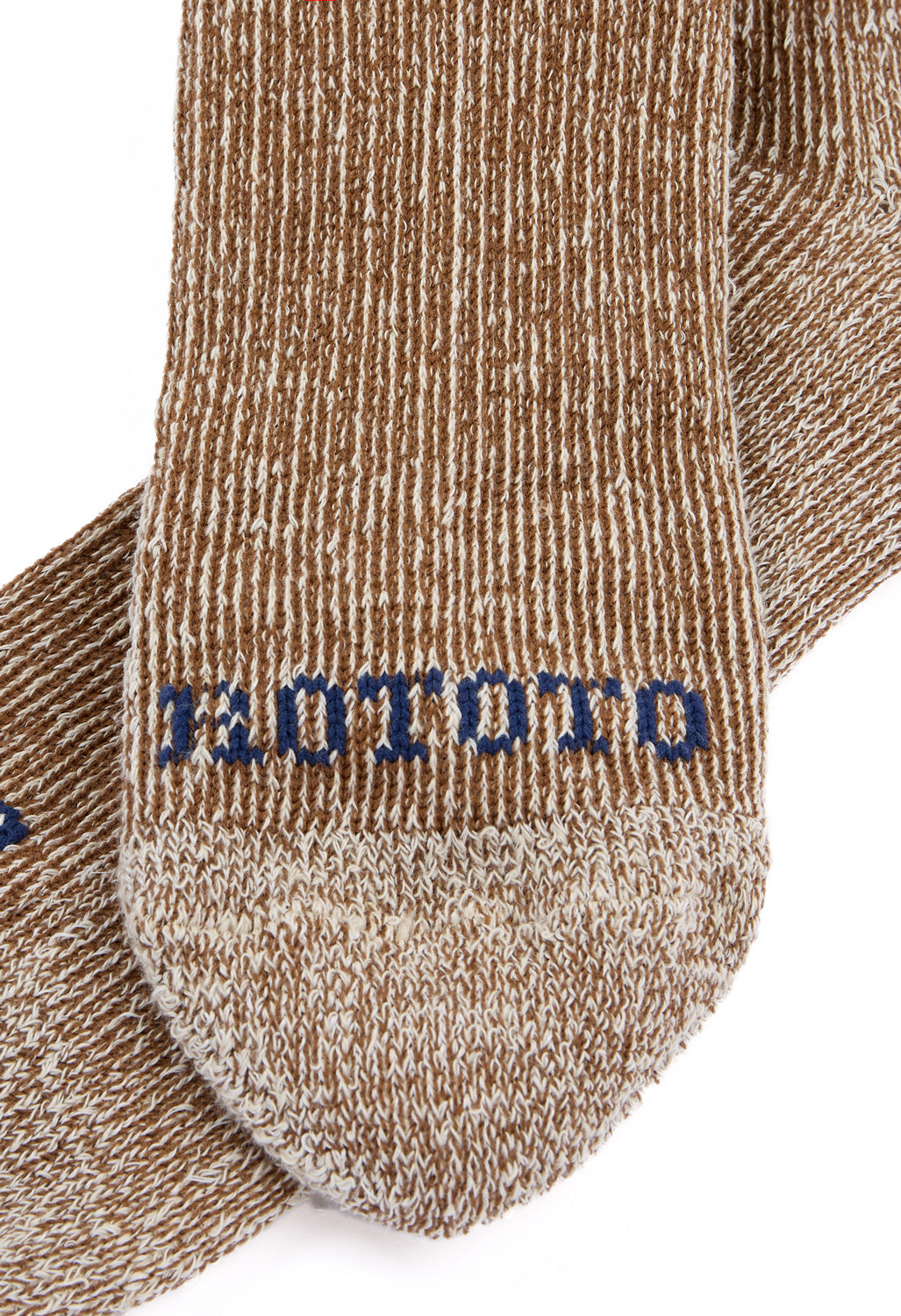 ROTOTO Hemp / Organic Cotton Pile Ankle Socks - Brown