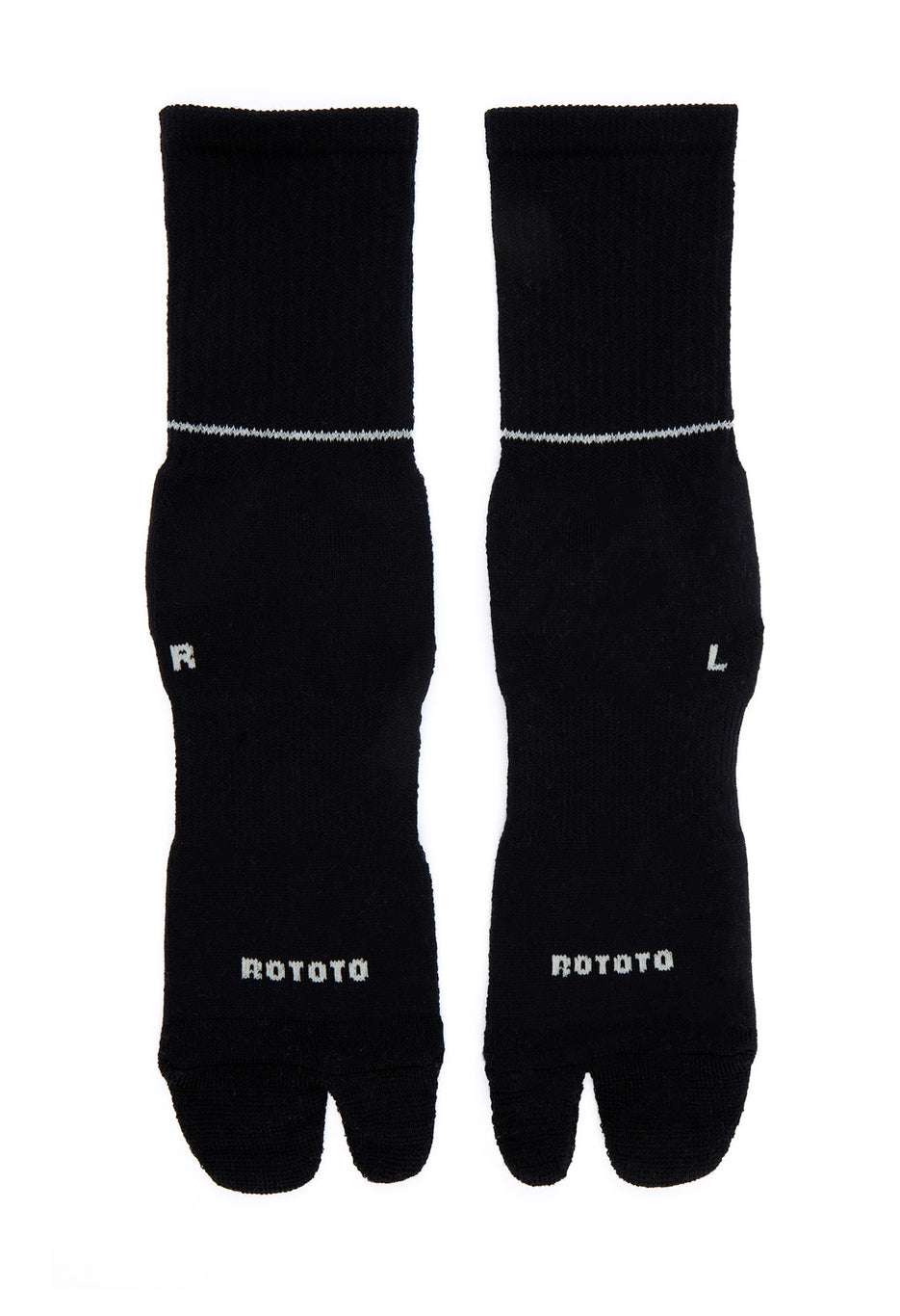 ROTOTO Allrounder Merino Tabi Socks - Black