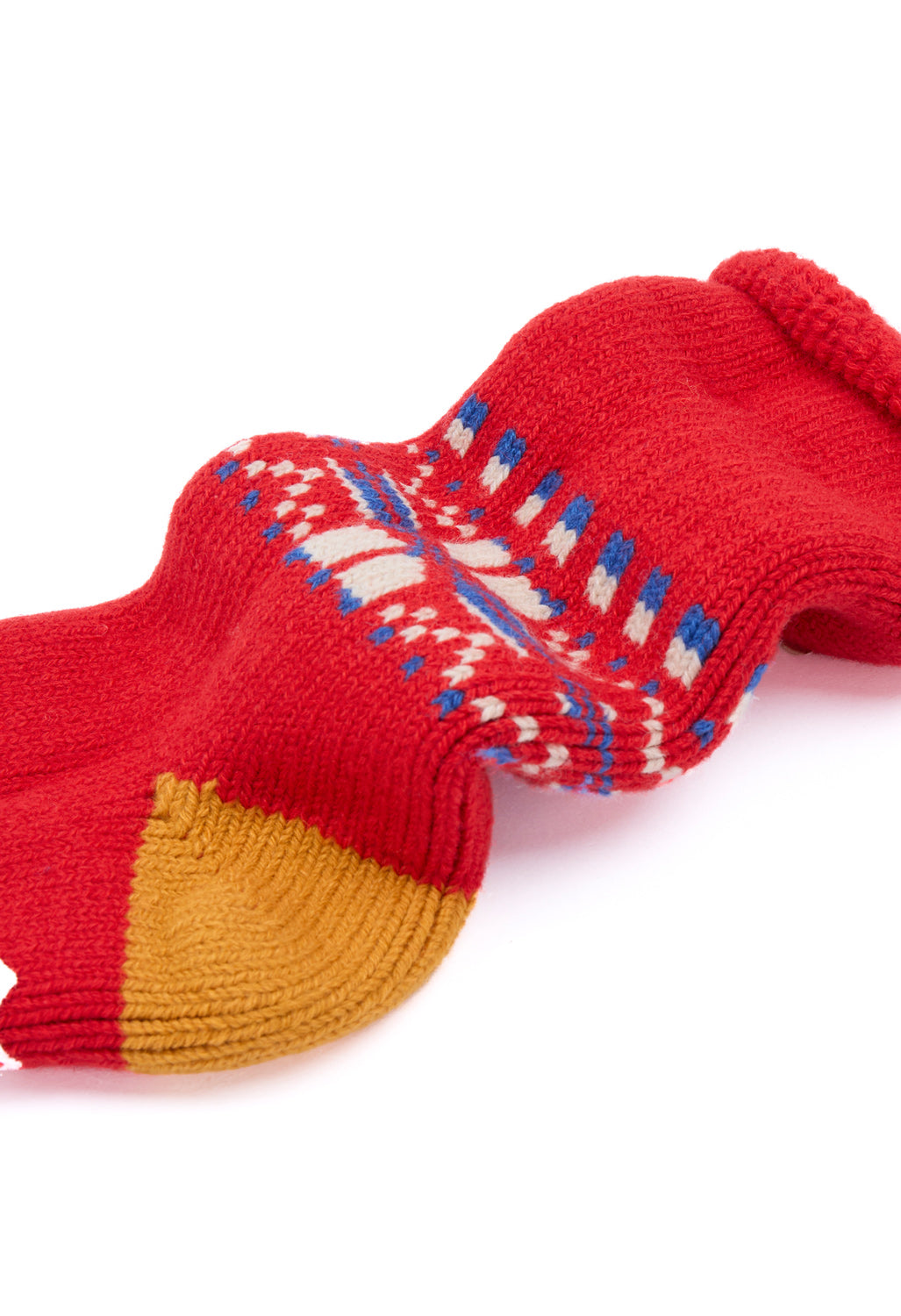 ROTOTO Comfy Room Snow Flake Socks - Red