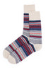 ROTOTO Nordic Pattern Socks - Ivory