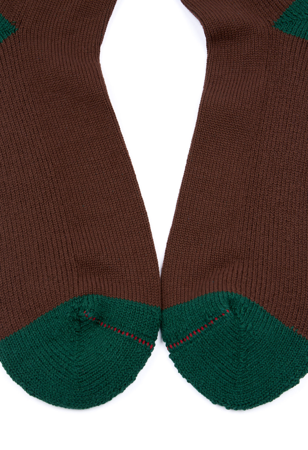 ROTOTO Multi Loose Pile Socks - Blue / Brown