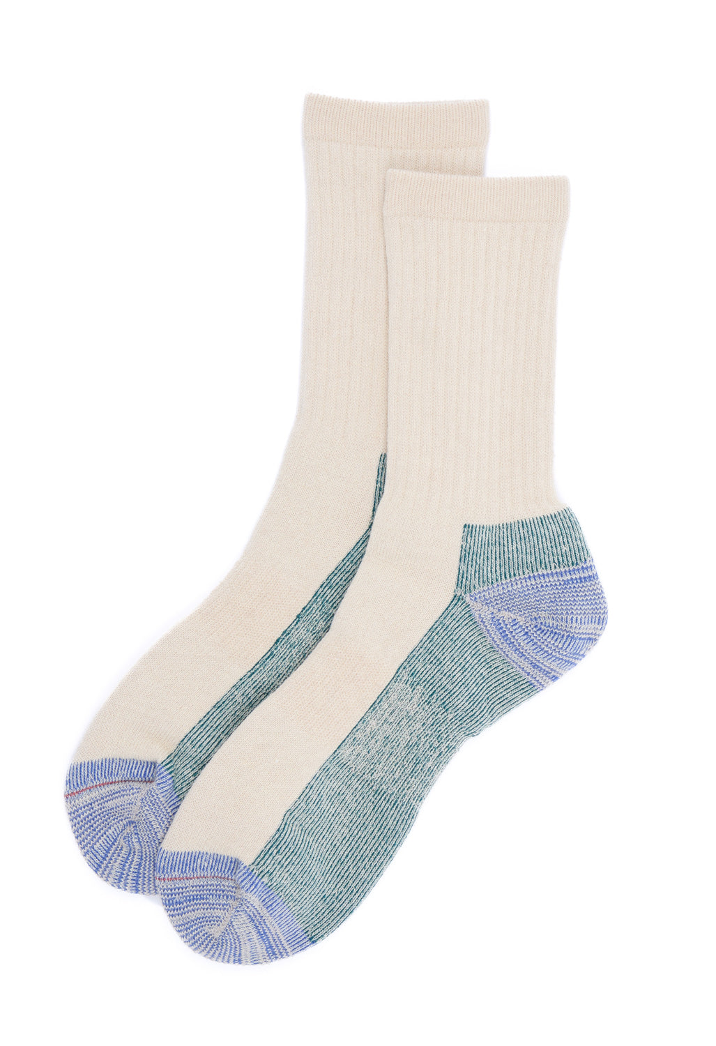ROTOTO Double Face Merino Pile Socks - Natural