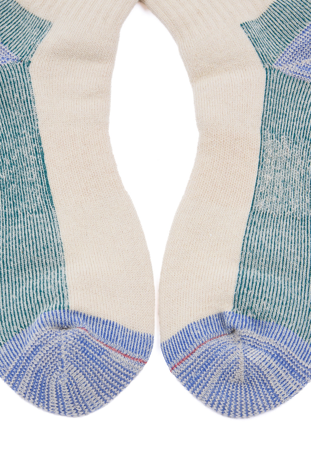 ROTOTO Double Face Merino Pile Socks - Natural